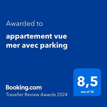 appartement vue mer avec parking Ajaccio  Extérieur photo